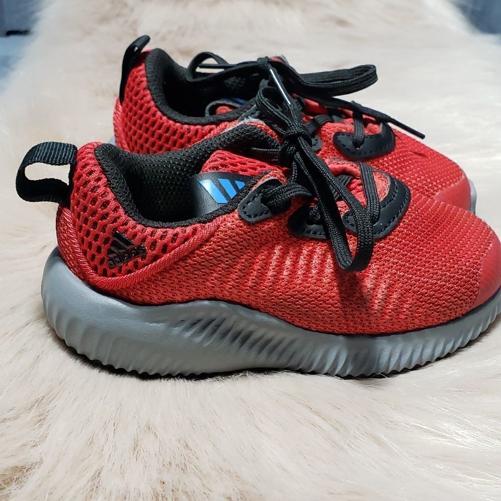 Adidas Red Alphabounce 1 sneakers kid shoes